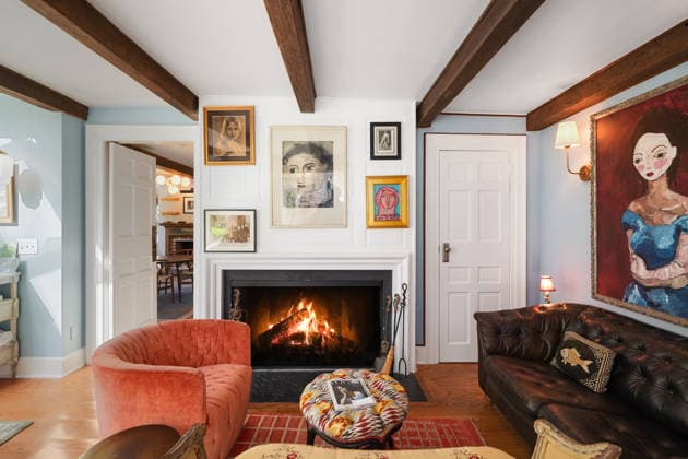 Drew Barrymore is selling her huge historic 1740s estate just TWO years after she bought it for eye-watering £3.7m Story from Jam Press (Drew Barrymore Estate) Pictured: The £3.7m estate. Drew Barrymore is selling her huge historic 1740s estate just TWO years after she bought it for eye-watering £3.7m Hollywood star Drew Barrymore is selling her huge estate just two years after she bought it. The actress and talk show host has listed her sprawling home for .99m (£3.7m). The historic six-bedroom, nine-bathroom estate in Harrison, Westchester County, New York, has nearly 12 acres of land and dates back to the 1740s. Barrymore bought it as a convenient countryside escape from New York City, where she films her talk show. But it needed a  Copyright: xJamxPress ModernxAngles