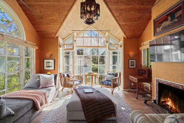 Drew Barrymore is selling her huge historic 1740s estate just TWO years after she bought it for eye-watering £3.7m Story from Jam Press (Drew Barrymore Estate) Pictured: The £3.7m estate. Drew Barrymore is selling her huge historic 1740s estate just TWO years after she bought it for eye-watering £3.7m Hollywood star Drew Barrymore is selling her huge estate just two years after she bought it. The actress and talk show host has listed her sprawling home for .99m (£3.7m). The historic six-bedroom, nine-bathroom estate in Harrison, Westchester County, New York, has nearly 12 acres of land and dates back to the 1740s. Barrymore bought it as a convenient countryside escape from New York City, where she films her talk show. But it needed a  Copyright: xJamxPress ModernxAngles