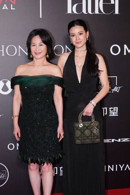 HONG KONG, CHINA - MARCH 26: Businesswoman Pansy Ho Chiu-king (L) attends Big Art Festival during Art Basel Hong Kong 2026 on March 26, 2026 in Hong Kong, China.  Copyright: xVCGx 111630893650