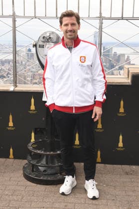 NEW YORK, NY - MARCH 27: Adrien Silva at the Empire State Building Ahead of the 2026 FIFA World Cup on March 27, 2026 in New York City. Copyright: xmpi099 MediaPunchx