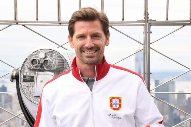 NEW YORK, NY - MARCH 27: Adrien Silva at the Empire State Building Ahead of the 2026 FIFA World Cup on March 27, 2026 in New York City. Copyright: xmpi099 MediaPunchx