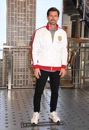 NEW YORK, NY - MARCH 27: Adrien Silva at the Empire State Building Ahead of the 2026 FIFA World Cup on March 27, 2026 in New York City. Copyright: xmpi099 MediaPunchx