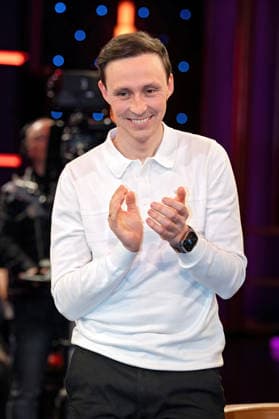 MDR - Riverboat. Eric Frenzel ( Bundestrainer der Nordischen Kombinierer ) anläßlich der Aufzeichnung der MDR - Talkshow Riverboat am 27.03.2026 in der Mediacity Leipzig. 20260327ADO0054