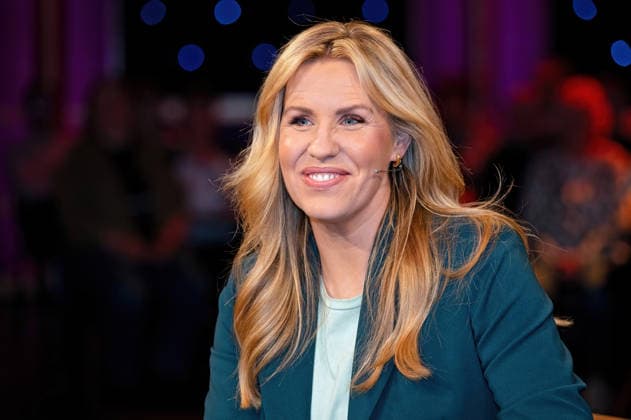 MDR - Riverboat. Schriftstellerin Nicole Staudinger anläßlich der Aufzeichnung der MDR - Talkshow Riverboat am 27.03.2026 in der Mediacity Leipzig. 20260327ADO0078