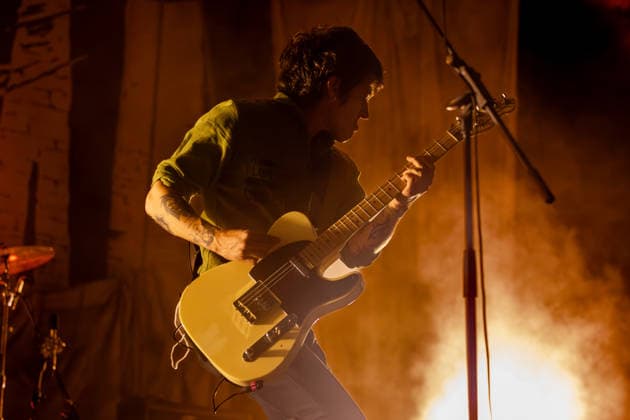 Biznaga concert at La Riviera The musical group Biznaga during a performance at the Sala La Riviera, on March 27, 2026, in Madrid Spain Biznaga, a punk rock band from Madrid, presents live their usual repertoire to the audience of the hall, The performance takes place in a large venue, with a standard stage set-up and professional amplified sound for the audience 27 MARCH 2026 CONCERT GRUPO BIZNAGA MÚSICA MÚSICO BANDA Madrid Madrid Espana  Copyright: xRicardoxRubiox 7401845