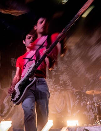 Biznaga concert at La Riviera The musical group Biznaga during a performance at the Sala La Riviera, on March 27, 2026, in Madrid Spain Biznaga, a punk rock band from Madrid, presents live their usual repertoire to the audience of the hall, The performance takes place in a large venue, with a standard stage set-up and professional amplified sound for the audience 27 MARCH 2026 CONCERT GRUPO BIZNAGA MÚSICA MÚSICO BANDA Madrid Madrid Espana  Copyright: xRicardoxRubiox 7401861