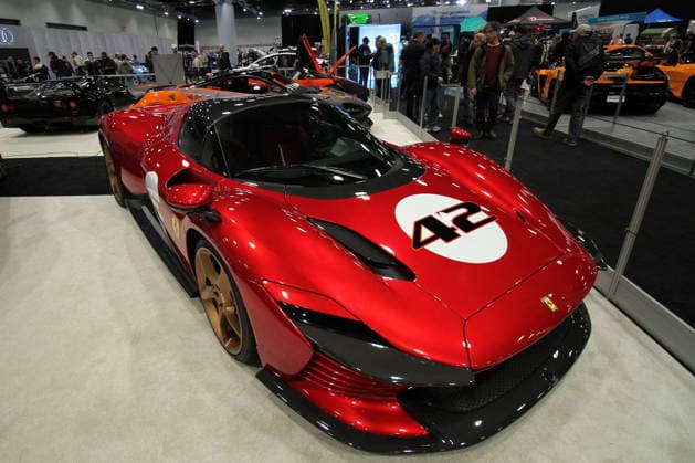 March 27, 2026, Vancouver, Bc, Canada: Ferrary in Vancouver Auto Show.The 2026 Vancouver International Auto Show was held at the vancouver convention centre west. Vancouver Canada  - ZUMAa223 20260327_zip_a223_027 Copyright: xMazyarxAsadix