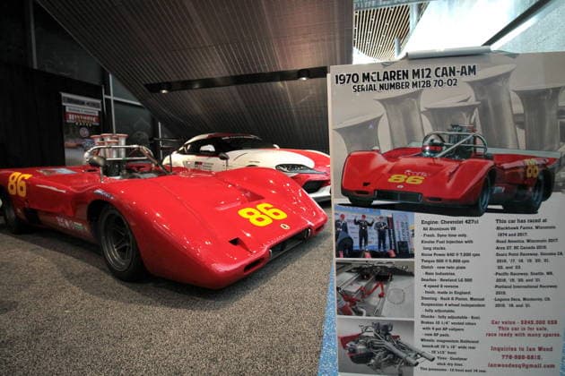 March 27, 2026, Vancouver, Bc, Canada: 1970 Mclaren M12 Can-Am in Vancouver Auto Show.The 2026 Vancouver International Auto Show was held at the vancouver convention centre west. Vancouver Canada - ZUMAa223 20260327_zip_a223_013 Copyright: xMazyarxAsadix