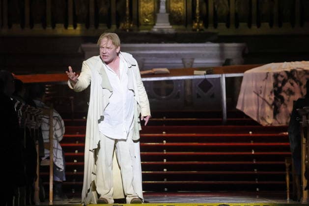 27.03.2026, Ben Becker, Schauspieler, auf Jubiläumstour zu 10 Jahre ãIch, JudasÒ live im Berliner Dom, Berlin, Berlin