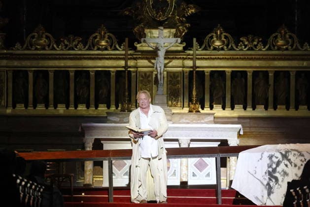 27.03.2026, Ben Becker, Schauspieler, auf Jubiläumstour zu 10 Jahre ãIch, JudasÒ live im Berliner Dom, Berlin, Berlin