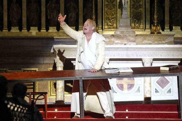 27.03.2026, Ben Becker, Schauspieler, auf Jubiläumstour zu 10 Jahre ãIch, JudasÒ live im Berliner Dom, Berlin, Berlin