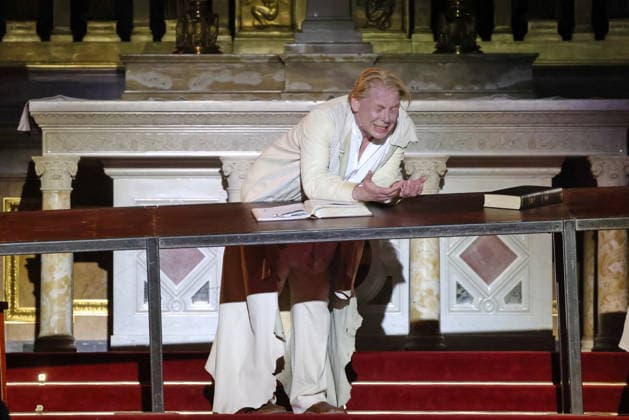 27.03.2026, Ben Becker, Schauspieler, auf Jubiläumstour zu 10 Jahre ãIch, JudasÒ live im Berliner Dom, Berlin, Berlin