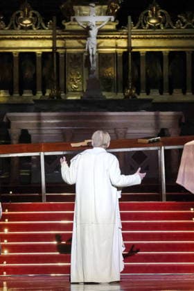 27.03.2026, Ben Becker, Schauspieler, auf Jubiläumstour zu 10 Jahre ãIch, JudasÒ live im Berliner Dom, Berlin, Berlin