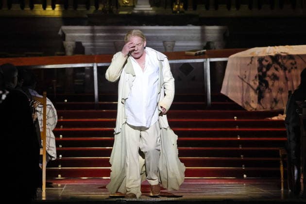 27.03.2026, Ben Becker, Schauspieler, auf Jubiläumstour zu 10 Jahre ãIch, JudasÒ live im Berliner Dom, Berlin, Berlin