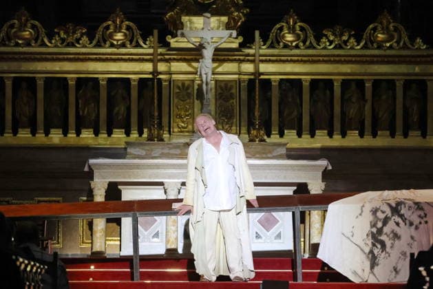 27.03.2026, Ben Becker, Schauspieler, auf Jubiläumstour zu 10 Jahre ãIch, JudasÒ live im Berliner Dom, Berlin, Berlin