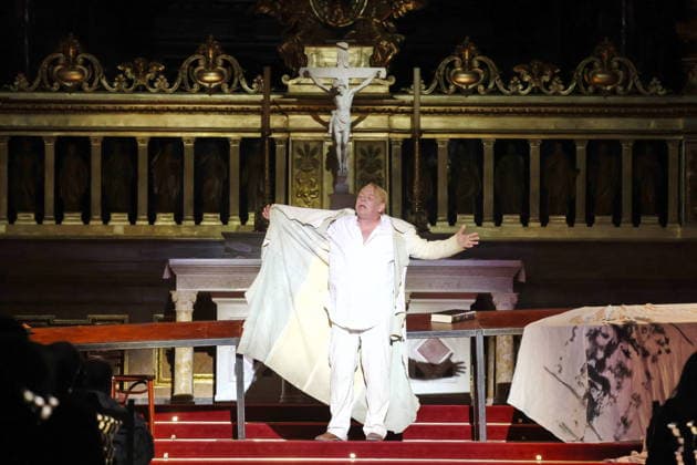 27.03.2026, Ben Becker, Schauspieler, auf Jubiläumstour zu 10 Jahre ãIch, JudasÒ live im Berliner Dom, Berlin, Berlin