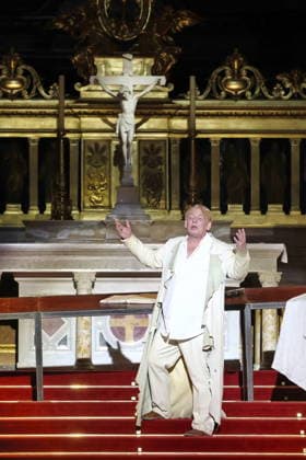 27.03.2026, Ben Becker, Schauspieler, auf Jubiläumstour zu 10 Jahre ãIch, JudasÒ live im Berliner Dom, Berlin, Berlin