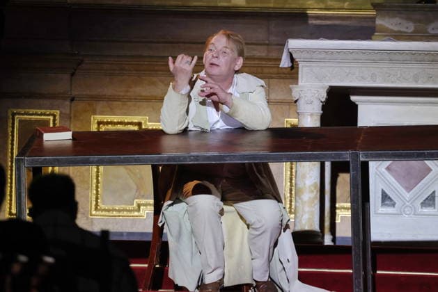 27.03.2026, Ben Becker, Schauspieler, auf Jubiläumstour zu 10 Jahre ãIch, JudasÒ live im Berliner Dom, Berlin, Berlin