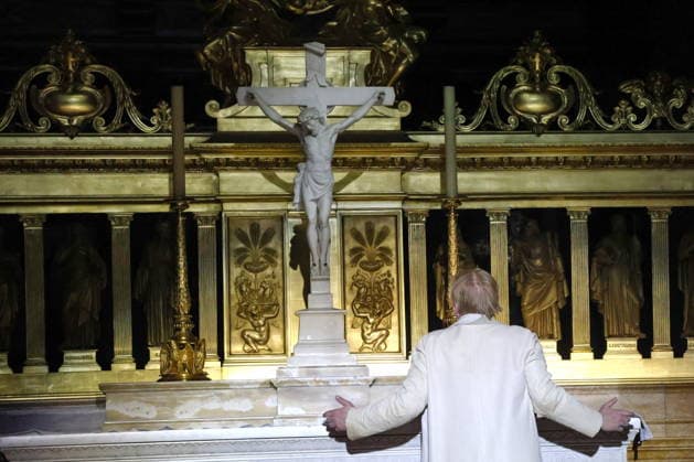 27.03.2026, Ben Becker, Schauspieler, auf Jubiläumstour zu 10 Jahre ãIch, JudasÒ live im Berliner Dom, Berlin, Berlin