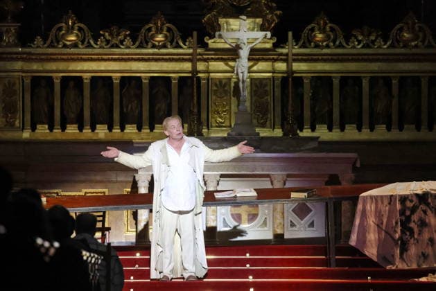 27.03.2026, Ben Becker, Schauspieler, auf Jubiläumstour zu 10 Jahre ãIch, JudasÒ live im Berliner Dom, Berlin, Berlin
