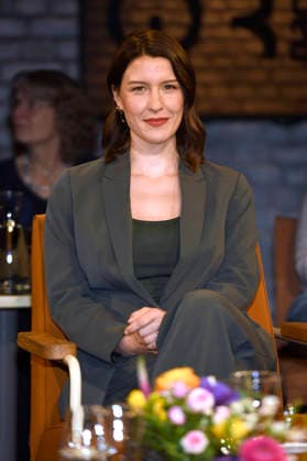 Hannah Emde bei der Aufzeichnung der RB Talkshow 3nach9 im Radio Bremen-Studio. Bremen, 27.03.2026