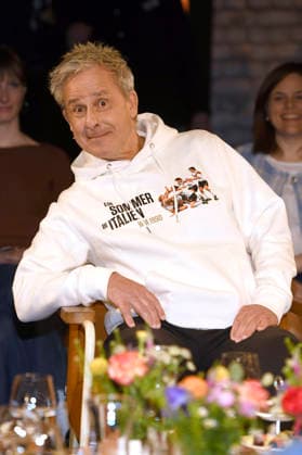 Pierre Littbarski bei der Aufzeichnung der RB Talkshow 3nach9 im Radio Bremen-Studio. Bremen, 27.03.2026