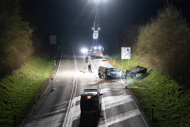 Tödlicher Verkehrsunfall auf der L288 erschüttert Region Westerburg Westerwaldkreis, L288 zwischen A Rheinland-Pfalz Deutschland
