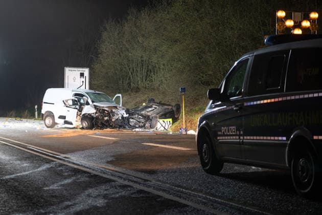Tödlicher Verkehrsunfall auf der L288 erschüttert Region Westerburg Westerwaldkreis, L288 zwischen A Rheinland-Pfalz Deutschland
