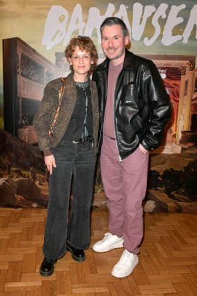 Kristin Suckow mit Gast beim Special Screening Banausen - Comedy. Theater. Chaos. im Deutschen Theater. Berlin, 27.03.2026