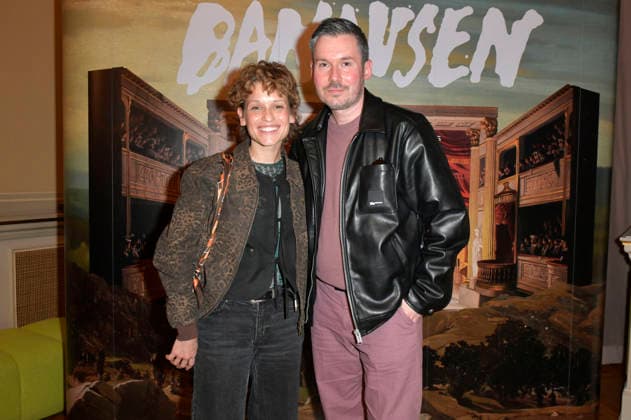 Kristin Suckow mit Gast beim Special Screening Banausen - Comedy. Theater. Chaos. im Deutschen Theater. Berlin, 27.03.2026