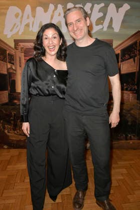 Tülin Sezgin und Jonas Hien beim Special Screening Banausen - Comedy. Theater. Chaos. im Deutschen Theater. Berlin, 27.03.2026