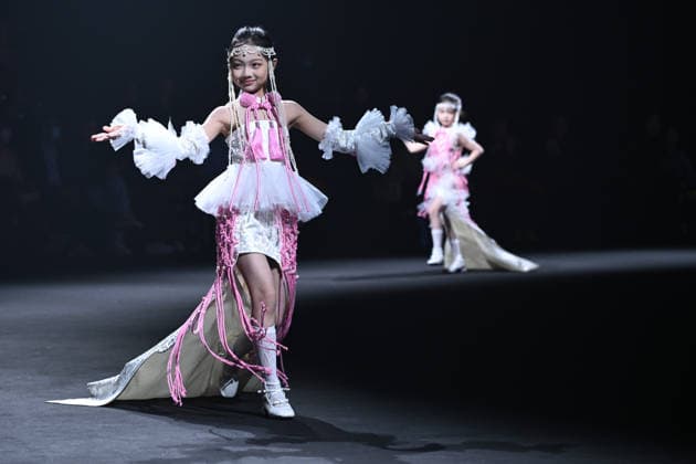 BEIJING, CHINA - MARCH 28: Models walk the runway at the XIANAI collection by designer Huang Yayun on day 9 of China Fashion Week 2026 (Spring) at 798Â·751 PARK on March 28, 2026 in Beijing, China.  Copyright: xChinaxNewsxServicex 111631272689