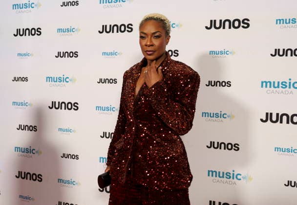 March 28, 2026, Hamilton, On, CAN: Featured artist Jully Black on the red carpet at the 2026 Juno Awards Gala in Hamilton, Saturday, March 28, 2026. Hamilton CAN  - ZUMAc35_ 20260328_zaf_c35_138 Copyright: xPeterxPowerx
