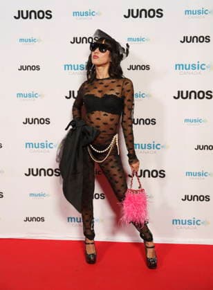 March 28, 2026, Hamilton, On, CAN: Isabella Lovestory, nominated for Latin Music recording of the Year, on the red carpet at the 2026 Juno Awards Gala in Hamilton, Saturday, March 28, 2026. Hamilton CAN  - ZUMAc35_ 20260328_zaf_c35_174 Copyright: xPeterxPowerx