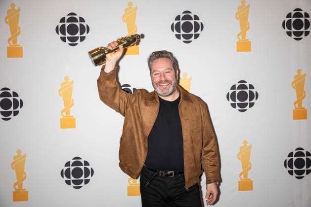 March 28, 2026, Hamilton, On, Canada: Steve Marriner poses for photos after winning Blues Album of the Year during the 2026 Juno Awards Gala in Hamilton, Saturday, March 28, 2026. Hamilton Canada  - ZUMAc35_ 20260328_zaf_c35_192 Copyright: xNickxIwanyshynx