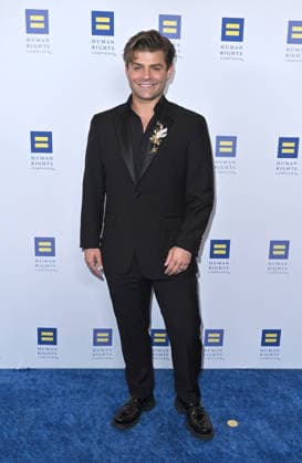 Human Rights Campaign Los Angeles Dinner Garrett Clayton arriving at the Human Rights Campaign Los Angeles Dinner held at the Fairmont Century Plaza on March 28, 2026 in Century City, CA. Century City Fairmont Century Plaza California USA Copyright: xLeexWattx xAFF-USA.COMx