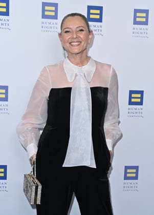 Human Rights Campaign Los Angeles Dinner Camryn Manheim arriving at the Human Rights Campaign Los Angeles Dinner held at the Fairmont Century Plaza on March 28, 2026 in Century City, CA. Century City Fairmont Century Plaza California USA Copyright: xLeexWattx xAFF-USA.COMx