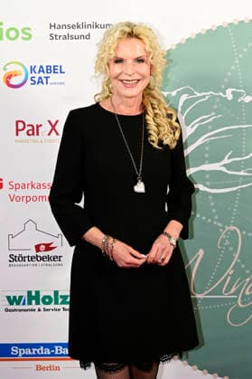 Victoria Herrmann bei der 9. Windflüchter Charity Gala 2026 zu Gunsten der Stiftung Betroffen˜ im Störtebeker Brauquartier. Stralsund, 28.03.2026