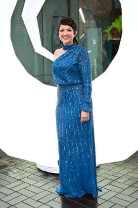 Madeleine Wehle bei der 9. Windflüchter Charity Gala 2026 zu Gunsten der Stiftung Betroffen˜ im Störtebeker Brauquartier. Stralsund, 28.03.2026