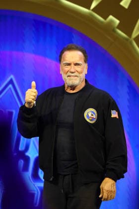 Birmingham, UK. Arnold Schwarzenegger at the Arnold Sports Festival UK 2026. The NEC. 28th March 2026. LMK430-S290326-001 Anfisa Polyushkevych Landmark Media . 