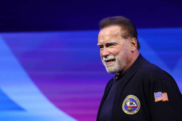 Birmingham, UK. Arnold Schwarzenegger at the Arnold Sports Festival UK 2026. The NEC. 28th March 2026. LMK430-S290326-001 Anfisa Polyushkevych Landmark Media . 