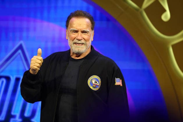 Birmingham, UK. Arnold Schwarzenegger at the Arnold Sports Festival UK 2026. The NEC. 28th March 2026. LMK430-S290326-001 Anfisa Polyushkevych Landmark Media . 