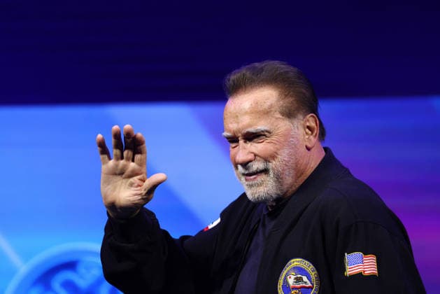 Birmingham, UK. Arnold Schwarzenegger at the Arnold Sports Festival UK 2026. The NEC. 28th March 2026. LMK430-S290326-001 Anfisa Polyushkevych Landmark Media . 