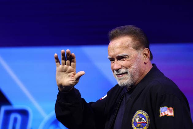 Birmingham, UK. Arnold Schwarzenegger at the Arnold Sports Festival UK 2026. The NEC. 28th March 2026. LMK430-S290326-001 Anfisa Polyushkevych Landmark Media . 
