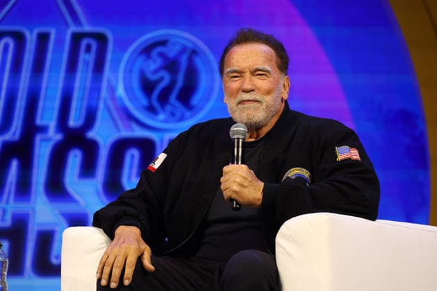 Birmingham, UK. Arnold Schwarzenegger at the Arnold Sports Festival UK 2026. The NEC. 28th March 2026. LMK430-S290326-001 Anfisa Polyushkevych Landmark Media . 