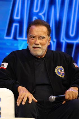 Birmingham, UK. Arnold Schwarzenegger at the Arnold Sports Festival UK 2026. The NEC. 28th March 2026. LMK430-S290326-001 Anfisa Polyushkevych Landmark Media . 