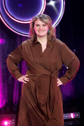 Komikerin Maja Stinnen bei der ARD Show Ladies Night Youngstars , der einzigen Comedy- und Kabarettshow mit rein weiblicher Besetzung im deutschsprachigen Fernsehen. Köln, 25.03.2026 NRW Deutschland Copyright: xChristophxHardtx