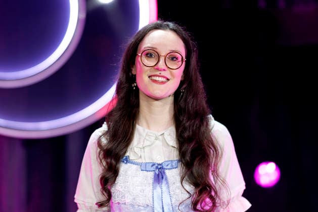 Poetin Mia Heuse bei der ARD Show Ladies Night Youngstars , der einzigen Comedy- und Kabarettshow mit rein weiblicher Besetzung im deutschsprachigen Fernsehen. Köln, 25.03.2026 NRW Deutschland Copyright: xChristophxHardtx