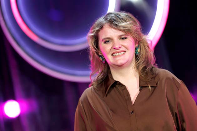Komikerin Maja Stinnen bei der ARD Show Ladies Night Youngstars , der einzigen Comedy- und Kabarettshow mit rein weiblicher Besetzung im deutschsprachigen Fernsehen. Köln, 25.03.2026 NRW Deutschland Copyright: xChristophxHardtx