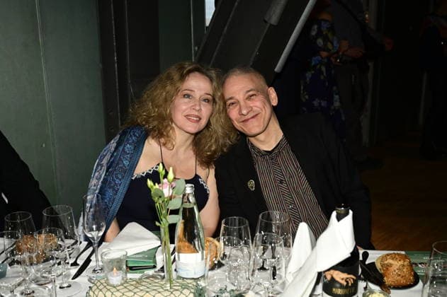 Patricia Lueger und Björn Wolfram bei der 9. Windflüchter Charity Gala 2026 zu Gunsten der Stiftung Betroffen˜ im Störtebeker Brauquartier. Stralsund, 28.03.2026 Copyright: xMatthiasxWehnertx